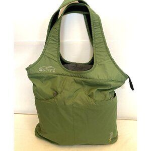 Golite brand Travel Tote in Green recycled‎ fabric Travel lightweight HTF EUC